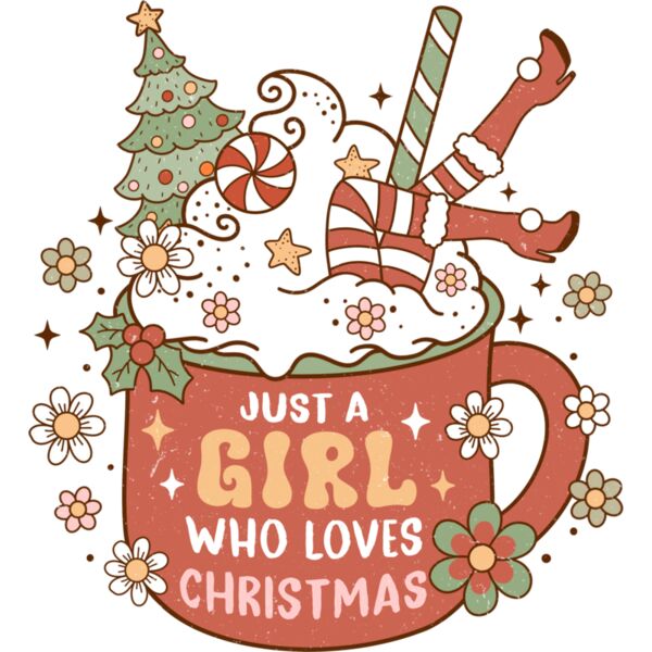 GCM012 Just A Girl Who Loves Christmas Thumbnail