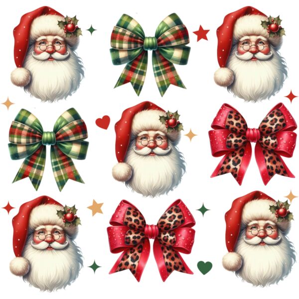 Santa   Bow Thumbnail