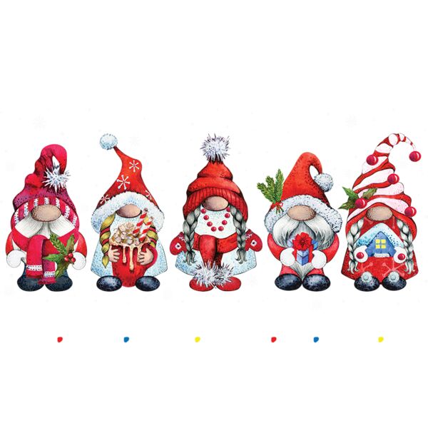 Funny Christmas Gnome Hanging With My Gnomies Family Pajamas 01 Thumbnail
