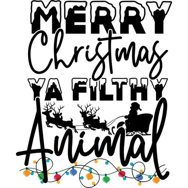 Merry Christmas Ya Filthy Animal 01 Thumbnail
