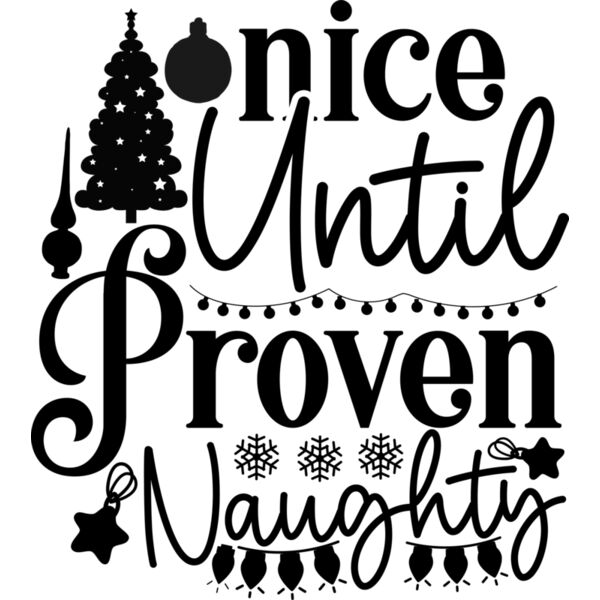 Nice Untile Proven Naughty SVG Design 01 Thumbnail