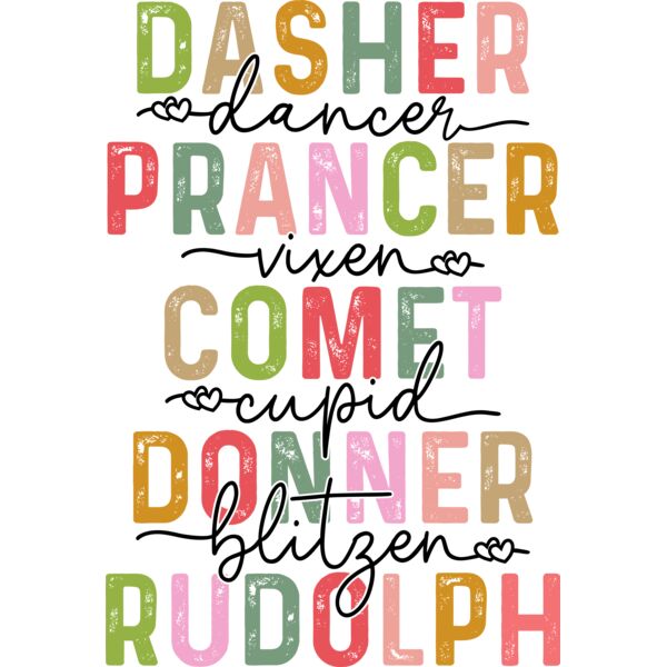 Reindeer Names Funny Christmas 01 Thumbnail