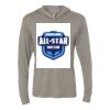 Unisex Triblend Hooded Long Sleeve Pullover T-Shirt Thumbnail