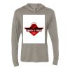 Unisex Triblend Hooded Long Sleeve Pullover T-Shirt Thumbnail