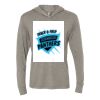 Unisex Triblend Hooded Long Sleeve Pullover T-Shirt Thumbnail