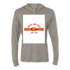 Unisex Triblend Hooded Long Sleeve Pullover T-Shirt Thumbnail