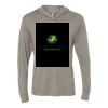Unisex Triblend Hooded Long Sleeve Pullover T-Shirt Thumbnail