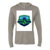 Unisex Triblend Hooded Long Sleeve Pullover T-Shirt Thumbnail