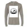 Unisex Triblend Hooded Long Sleeve Pullover T-Shirt Thumbnail