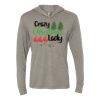 Unisex Triblend Hooded Long Sleeve Pullover T-Shirt Thumbnail