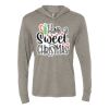 Unisex Triblend Hooded Long Sleeve Pullover T-Shirt Thumbnail