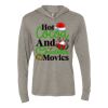 Unisex Triblend Hooded Long Sleeve Pullover T-Shirt Thumbnail